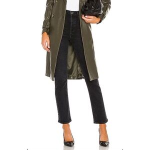 FLASH SALE 🖤 AGOLDE Riley High Rise Straight Jeans In Black Pepper